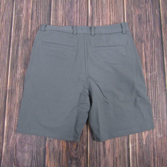 Swet Tailor NEW NWT Mens 30 Gray Everyday Chino Shorts Golf Athletic Comfy - Picture 5 of 7